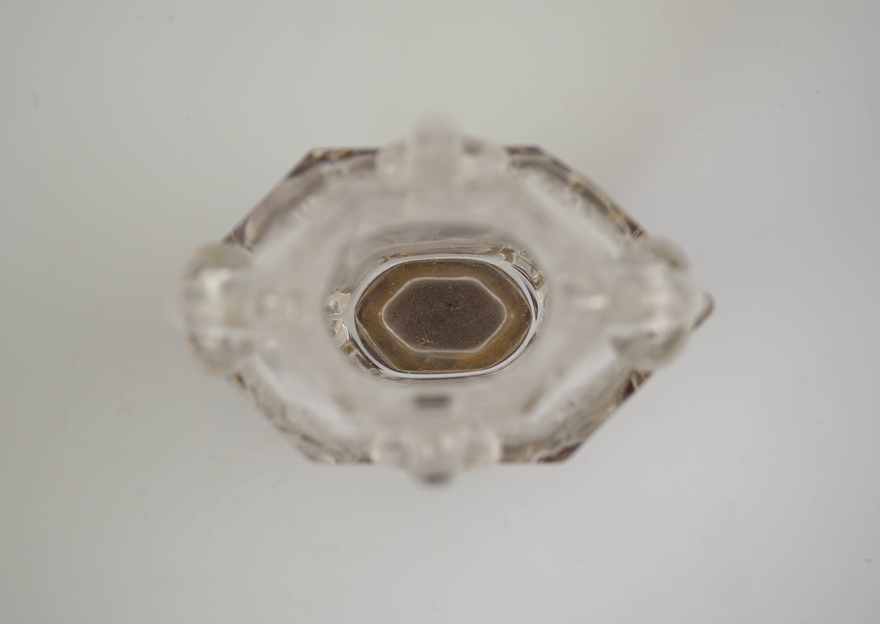 A Chinese rock crystal vase, early 20th century